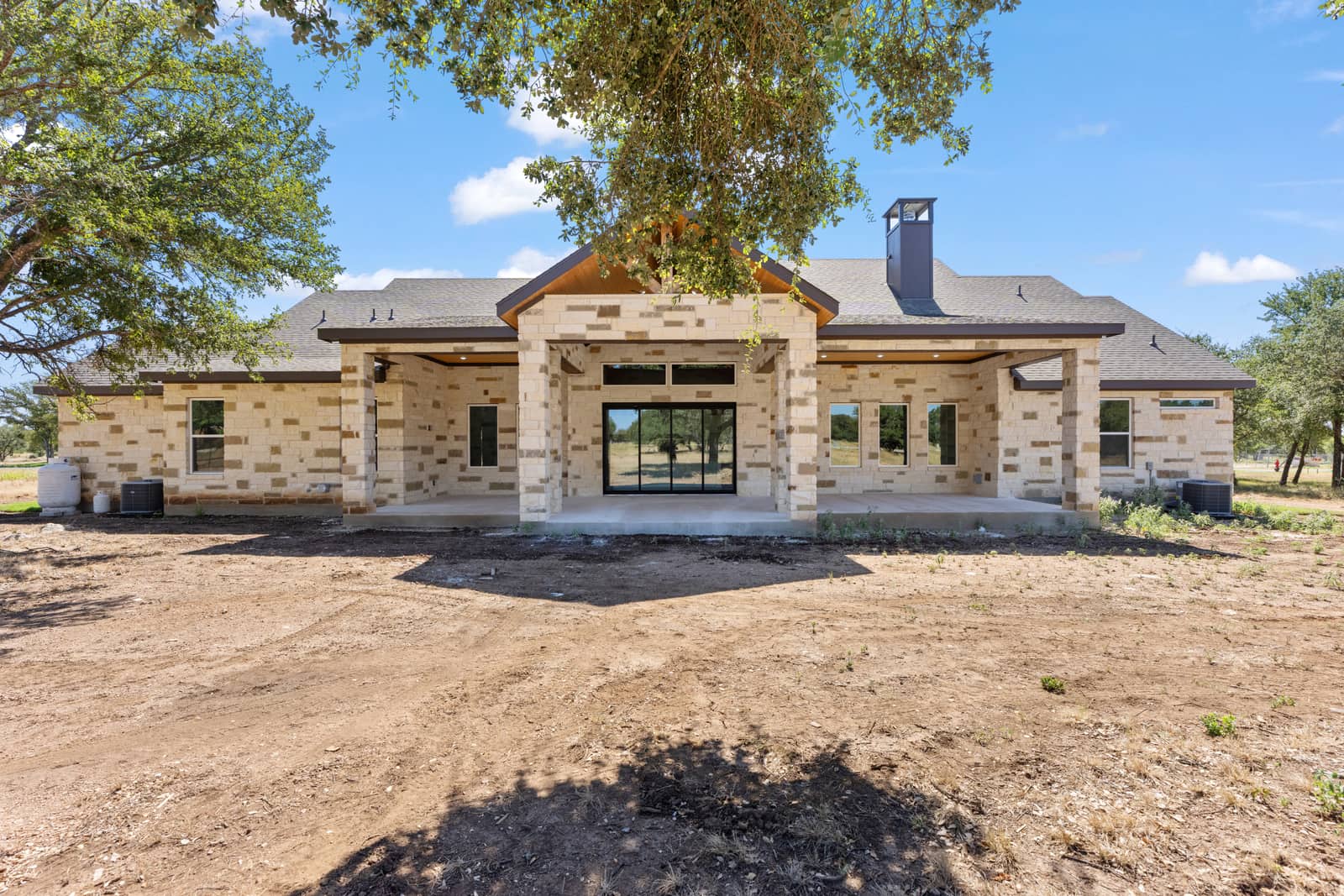 Rear exterior of the home mapped to 265 Sunday Drive